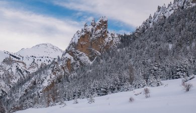 Cervière, le Bletonnet (ou sortir par risque 5 -> 4)