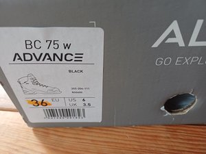 Chaussures ALFA BC 75W Advance T36