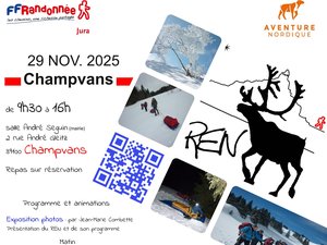 Colloque Réseau Évasion Neige 2025 – Champvans (Jura)