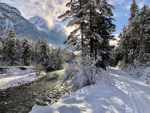 Petit plaisir matinal le long de la Clarée