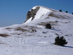 Ski nordique dans le massif du Vercors