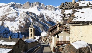 St Véran - Refuge de la Blanche par col de Longet: Haute-Route des Escartons J 1 