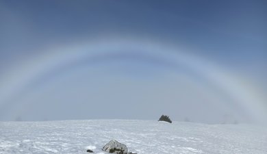 Crêtes du Margeriaz par le col de la Verne