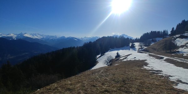 SRN  en Beaufortain au départ de Pradier (Hautecour)